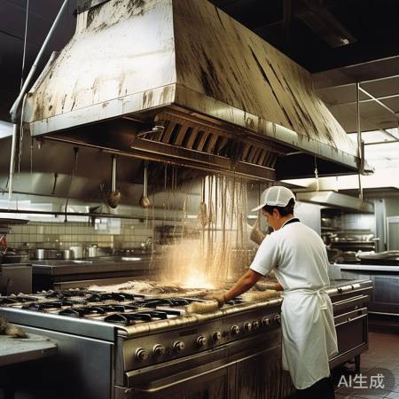 大型油烟机清洗费高,面馆老板需