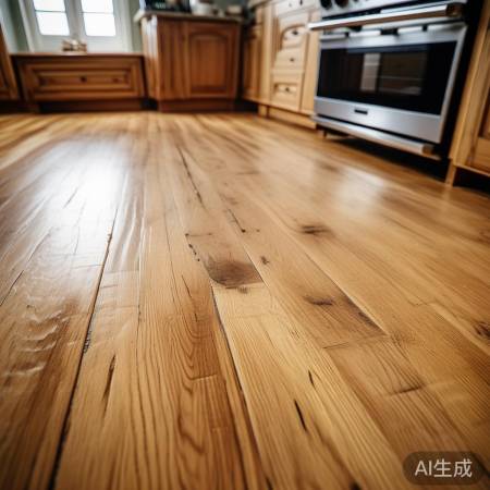地板材质不耐热易变形