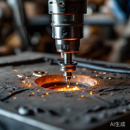 灶具上方钻孔，准确定位，美观实