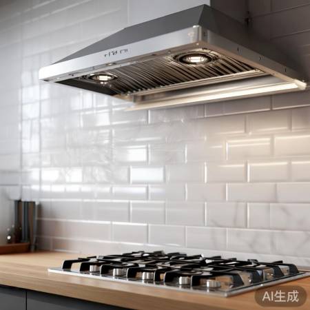 油烟机安装:炉灶上65-75c