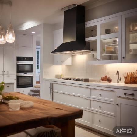 厨房油烟机,矮小调低,宽敞标准