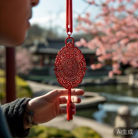 辟邪挂件：心理作用下的好运符