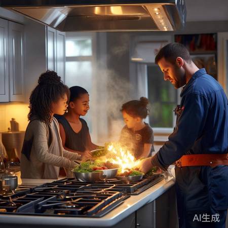 专业师傅修燃气灶，安全放心。