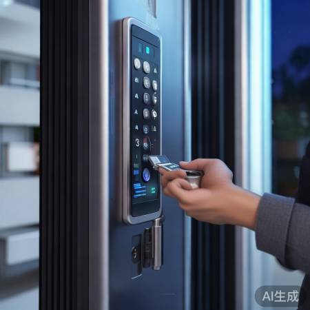 防盗门电子钥匙更换难度看品牌型