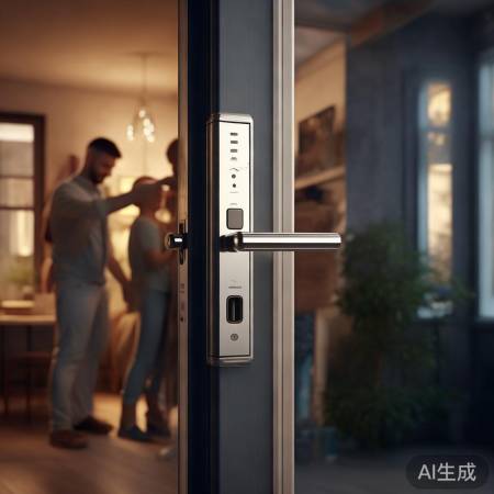 智能锁防撬安全，简易安装，满足