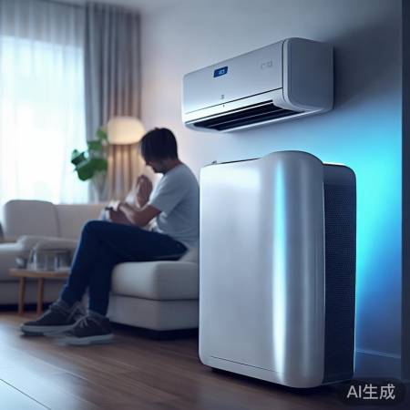 空调+空气净化器，双重净化，凉