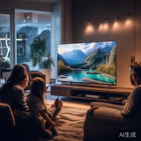 “4K画质电视，观影新体验”