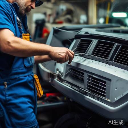 卸旋钮，拧螺丝，轻撬解决卡住