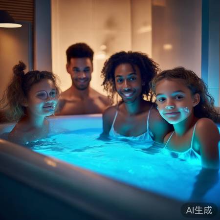 适宜水温：37-42°C，夏浴