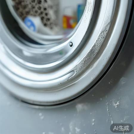 洗衣机门封圈清洁步骤
