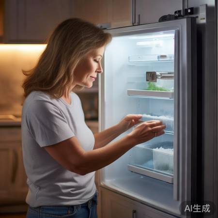 冰箱除霜，开关灵敏，寿命长。