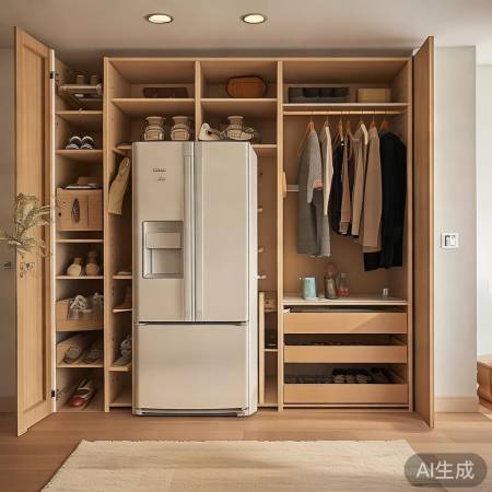 一体设计，空间利用，人性便捷