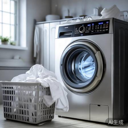 洗衣机三温洗涤,衣物色泽无损。