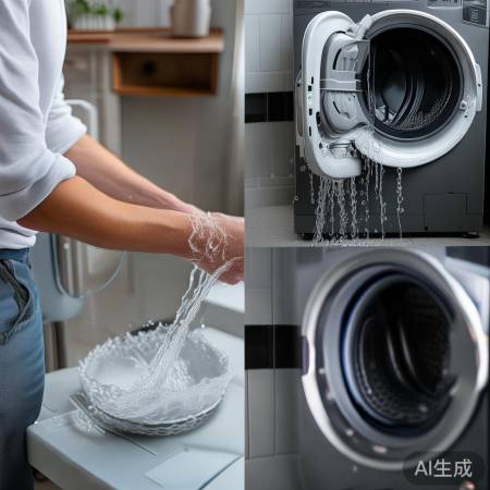 洗衣机内外清洁，防堵塞保运行。