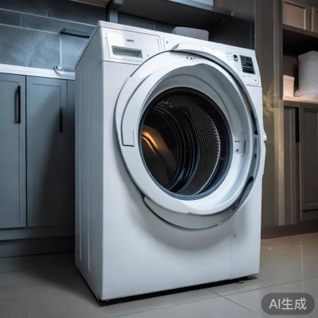 勿置重物洗衣机，防门损。