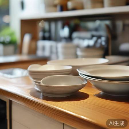 碗盘布局实用，消毒柜分区便童。