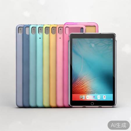 硅胶iPad壳，柔韧美观多色选