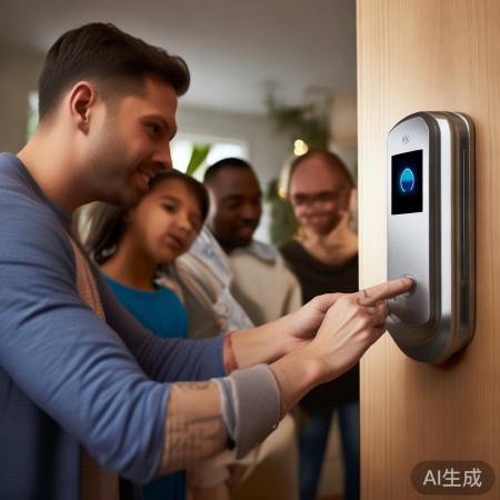 迪威乐指纹锁，智能生活新选择