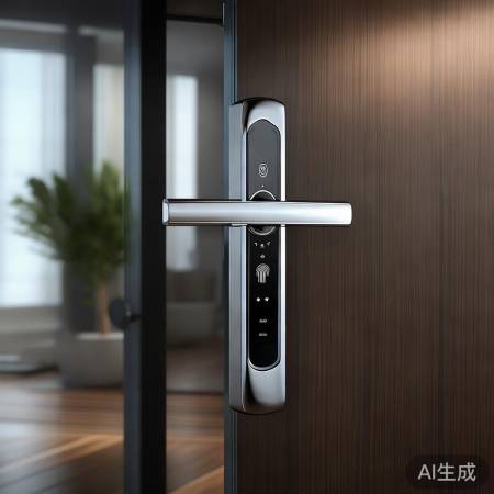 指纹锁安全高，价格自然贵。