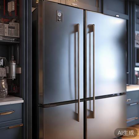 电冰箱电流小，电路合理无负担