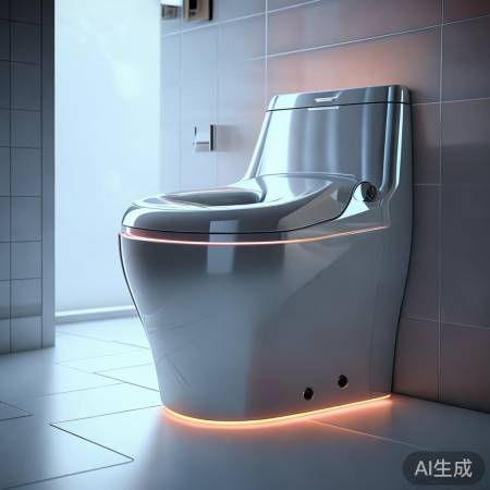 智能马桶：温水冲洗，自动调节，