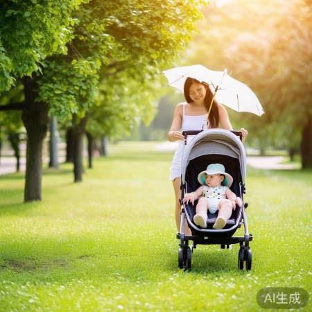 夏日带娃出门，防晒避暑保健康。