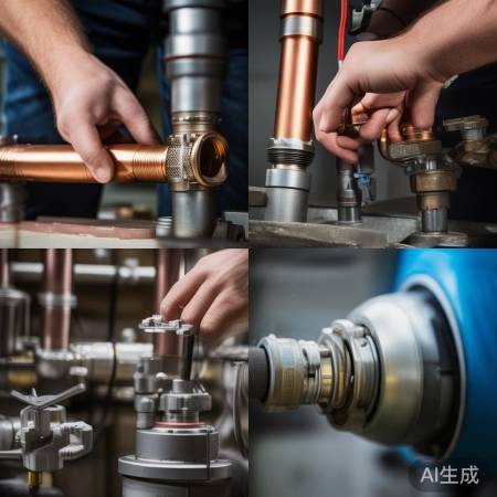 检查水管燃气接缝，确保无气泡漏