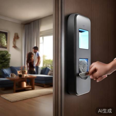 指纹锁安全便捷，防入侵防忘带钥