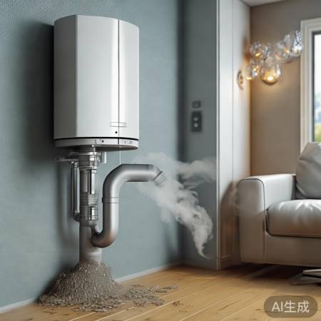 壁挂炉排烟管长弯易堵，及时检查