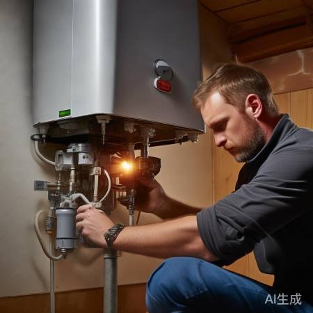 壁挂炉连接排水管,确保畅通,选