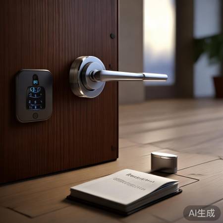 指纹锁安全双保险，密码或卡片备