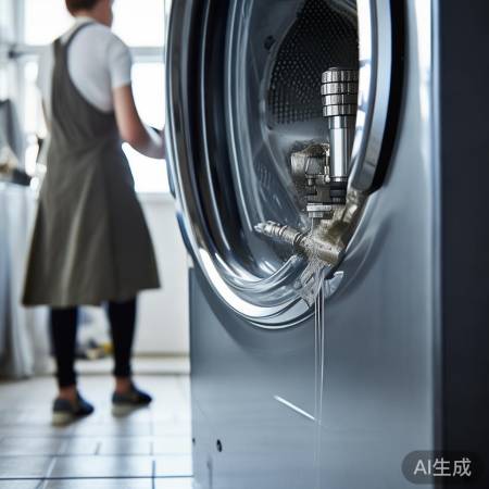 洗衣机不进水？查查进水阀是否卡