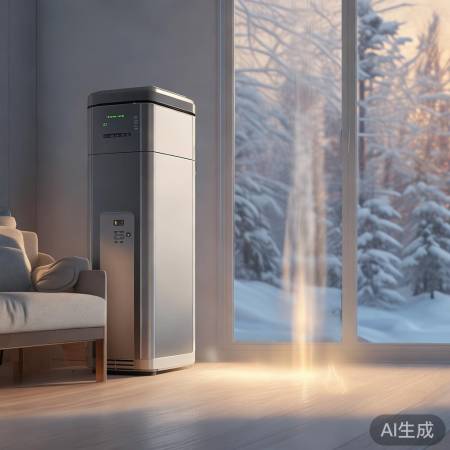 空调类型：热泵/电热，温差影响