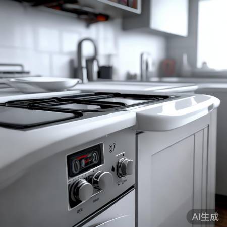 电源关闭，安全拆装集成灶。