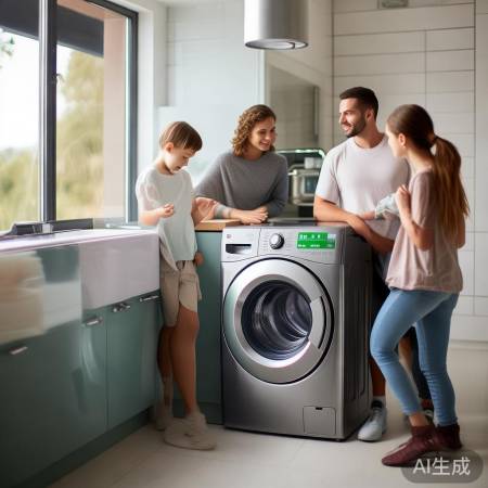 环保节能洗衣机,耐腐蚀易清洁洗