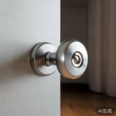 圆环门把手图解，便捷舒适设计