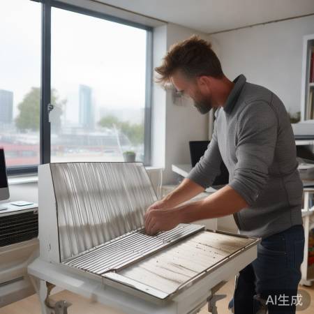 空调滤网清洁，保障制冷效能。