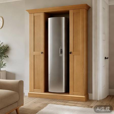 壁挂炉巧装橱柜，家居整洁又省空