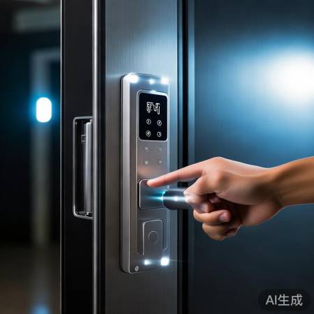 指纹锁测试，调整至顺畅解锁。