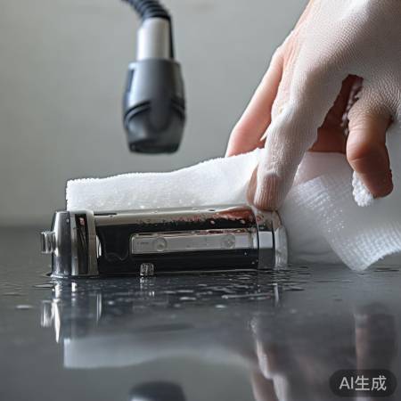 指纹锁擦拭与吹干技巧