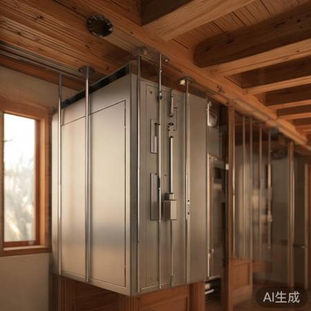 L形钢条加固衣柜，安全稳固。