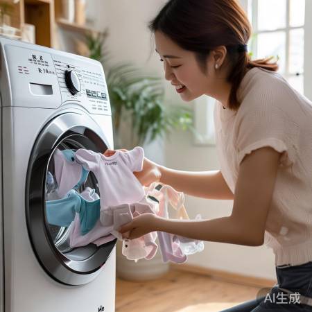 小吉婴儿洗衣机，洗护宝宝衣物神