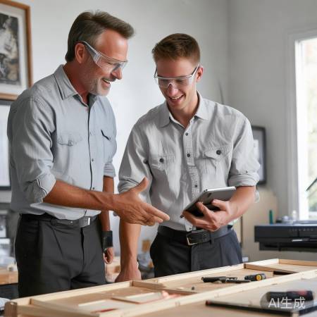安装师傅沟通，过程顺利