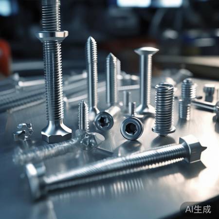 防盗门螺丝种类：内六角与十字。