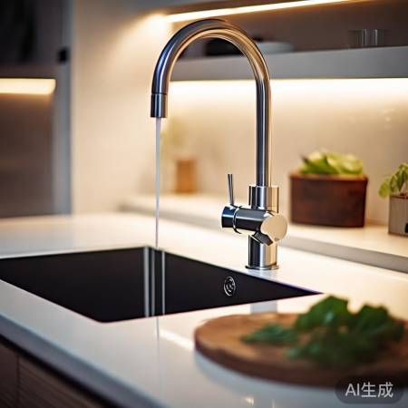 海尔节水龙头，省水护机耐用。