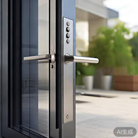 内嵌智能锁：门锁表面美升级