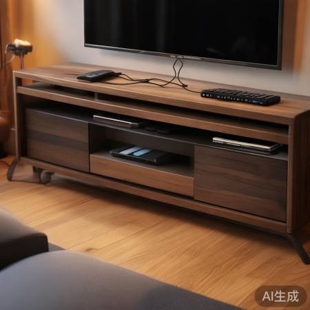 电视置物架充电，整洁客厅新选择