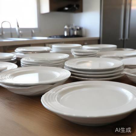 餐具内侧朝外，消毒方便快捷。