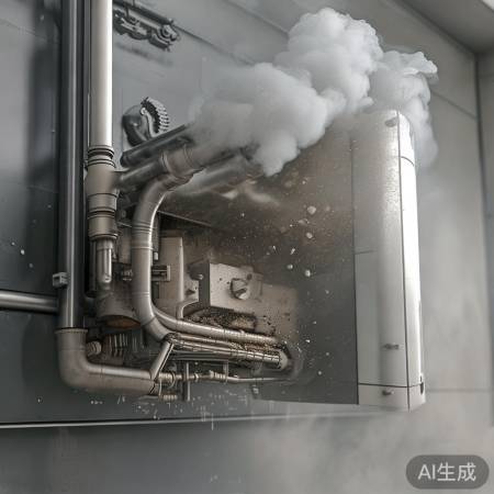 壁挂炉排气积灰易堵塞