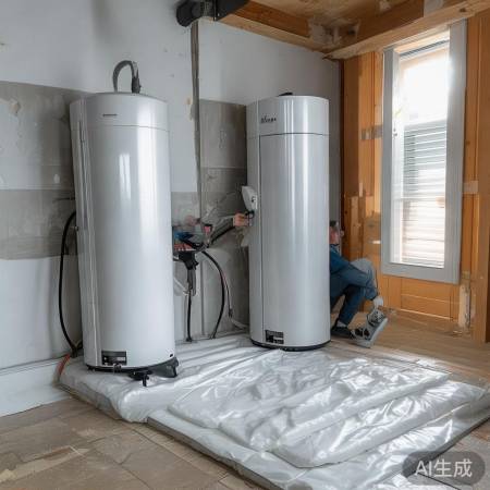 “保温层能否挂热水器?”